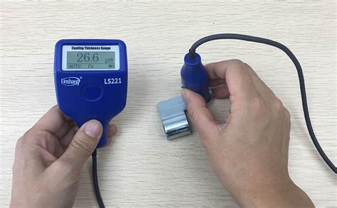 how to measure zinc thickness